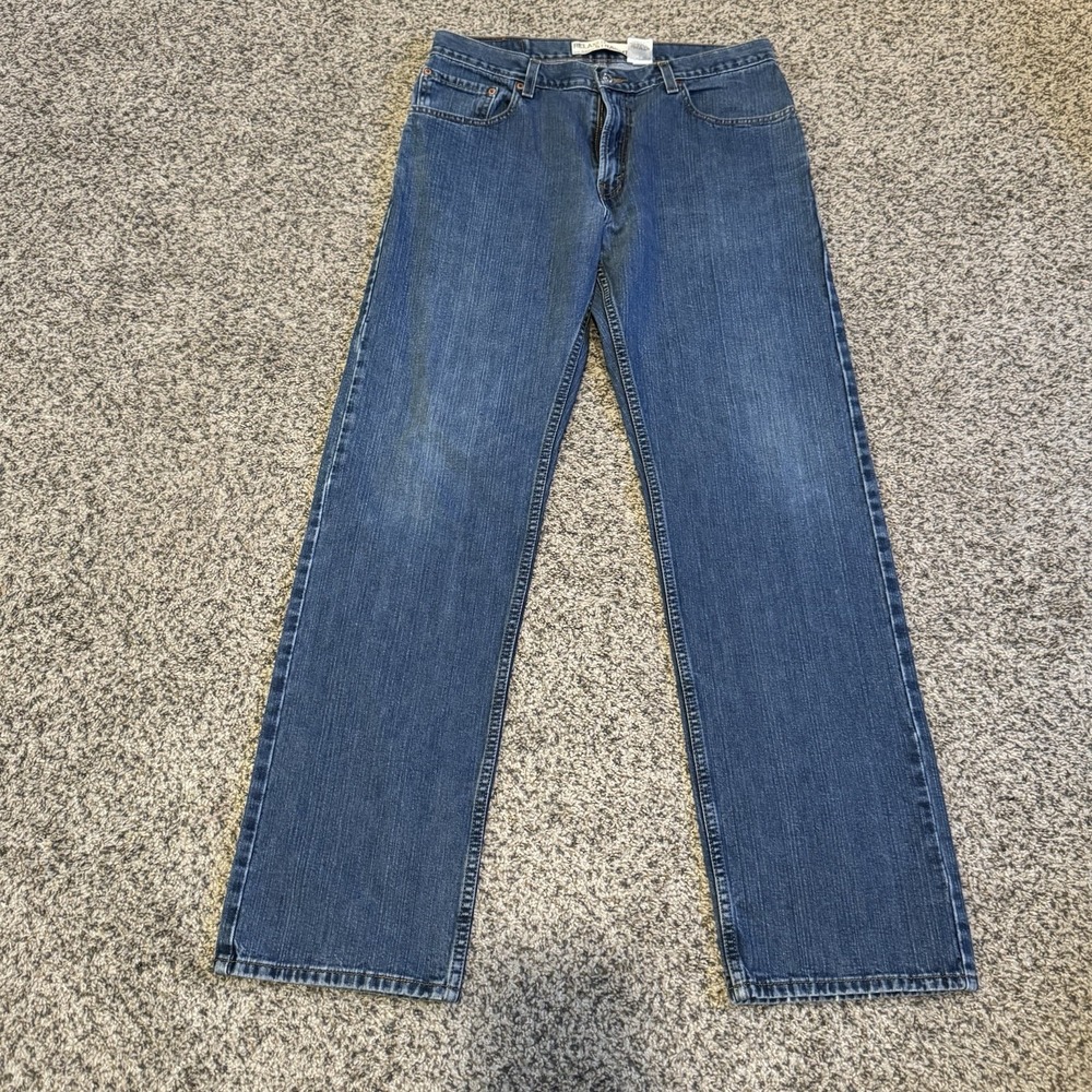 Levi's 559 Men's Relaxed Straight Leg Jeans Medium Wash Denim 34x36 Blue